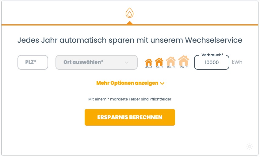 Gaspreis vergleichen - automatisch im besten Tarif